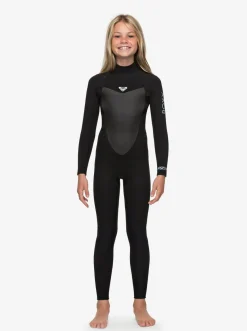 Femme Roxy 5/4/3 Prologue - Combinaison De Surf Back Zip Pour Fille 4-16