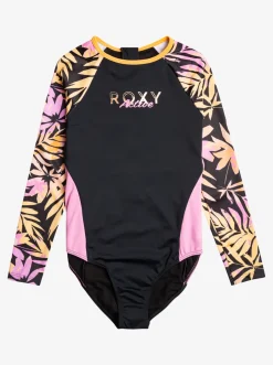 Femme Roxy Active Joy - Lycra Une Piece Manches Longues Pour Filles 6-16 Ans