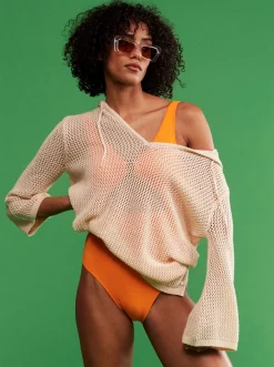 Femme Roxy After Beach Break - Haut A Capuche Poncho Pour Femme