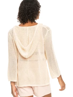Femme Roxy After Beach Break - Haut A Capuche Poncho Pour Femme