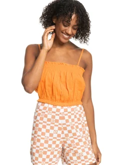 Femme Roxy Bikini Vibes - Debardeur Crop Top Pour Femme