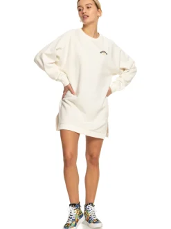 Femme Roxy Breaking Waves - Robe Sweat Pour Femme