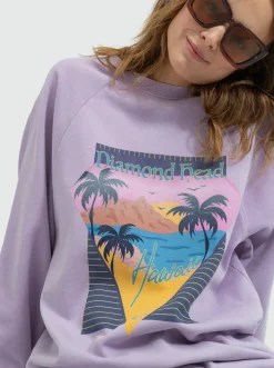 Femme Roxy Breaking Waves - Robe Sweat Pour Femme