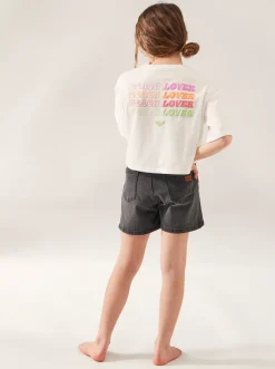 Femme Roxy Call You Mine - T-Shirt Oversize Coupe Boxy Pour Fille 4-16