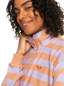 Femme Roxy Carefree Vibe - Sweat A 1/2 Fermeture Eclair Pour Femme