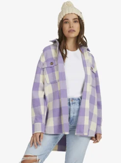 Femme Roxy Check The Swell - Surchemise Pour Femme