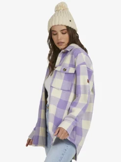 Femme Roxy Check The Swell - Surchemise Pour Femme