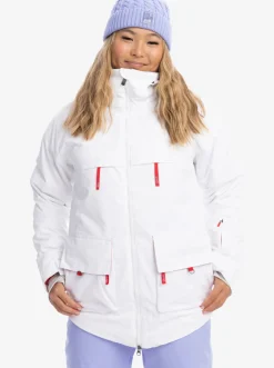 Femme Roxy Chloe Kim 2022 - Veste De Snow Isolante Pour Femme