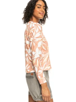 Femme Roxy Current Mood - Haut En Tricot Cotele A Manches Longues Pour Femme