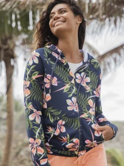 Femme Roxy Dive Deep - Sweat A Capuche Zippe Pour Femme