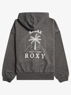 Femme Roxy Dont Go Yet - Sweat A Capuche Zippe Pour Fille 10-16 Ans