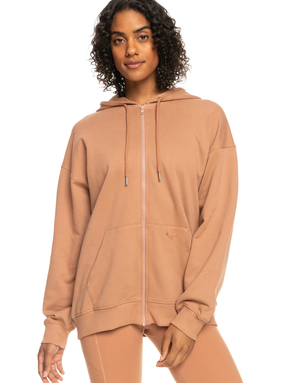 Femme Roxy Essential Energy - Sweat A Capuche Zippe Pour Femme