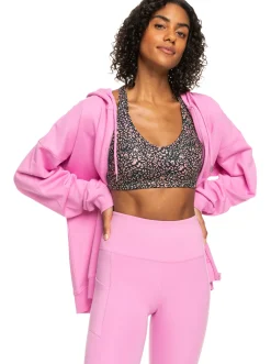 Femme Roxy Essential Energy - Sweat A Capuche Zippe Pour Femme