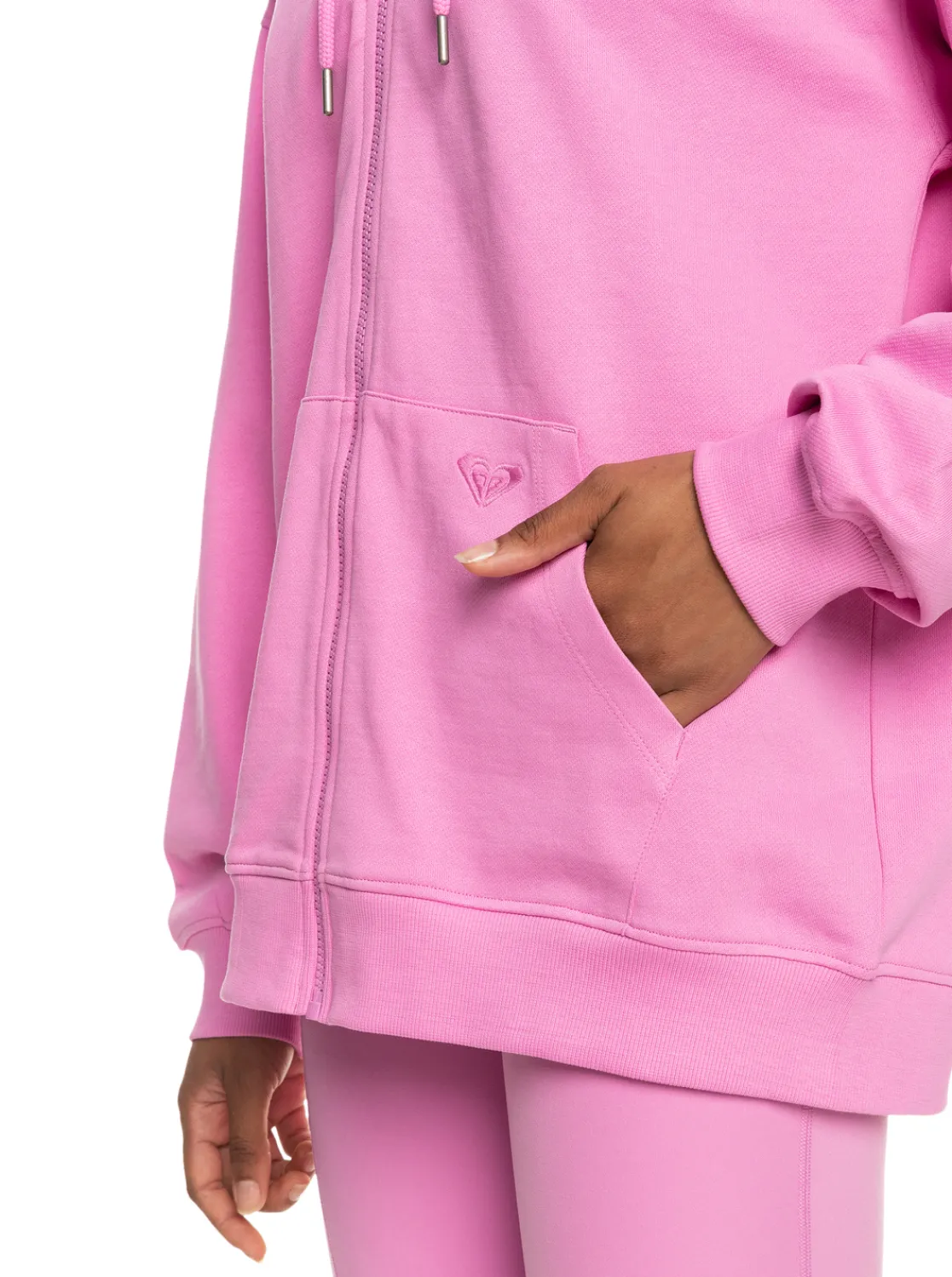 Femme Roxy Essential Energy - Sweat A Capuche Zippe Pour Femme