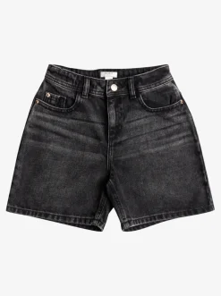 Femme Roxy Find Your Way Back - Bermuda En Jean Pour Fille 10-16 Ans