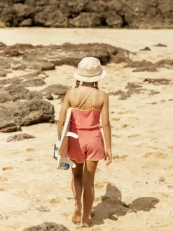 Femme Roxy Glitter In The Air - Combishort A Bretelles Pour Fille 4-16