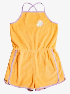 Femme Roxy Glitter In The Air - Combishort A Bretelles Pour Fille 4-16