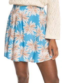 Femme Roxy Golden Poppy - Mini Jupe Ample Pour Femme