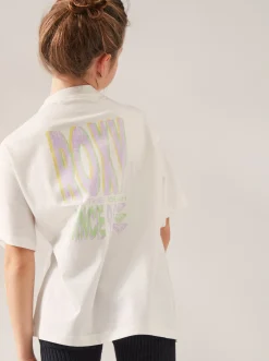 Femme Roxy Gone To California - T-Shirt Oversize Pour Fille 10-16