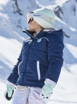 Femme Roxy Heidi 2022 - Veste De Snow Isolante Pour Fille 2-7 Ans