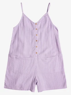Femme Roxy If I Was A Boy - Combishort A Bretelles Pour Fille 4-16