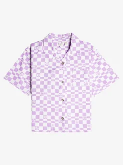 Femme Roxy Living Off The Land - Chemise Manches Courtes Pour Fille 10-16 Ans