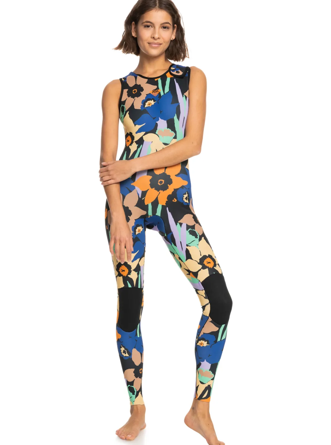 Femme Roxy 1.5Mm Current Of Cool - Springsuit Long Jane Pour Femme