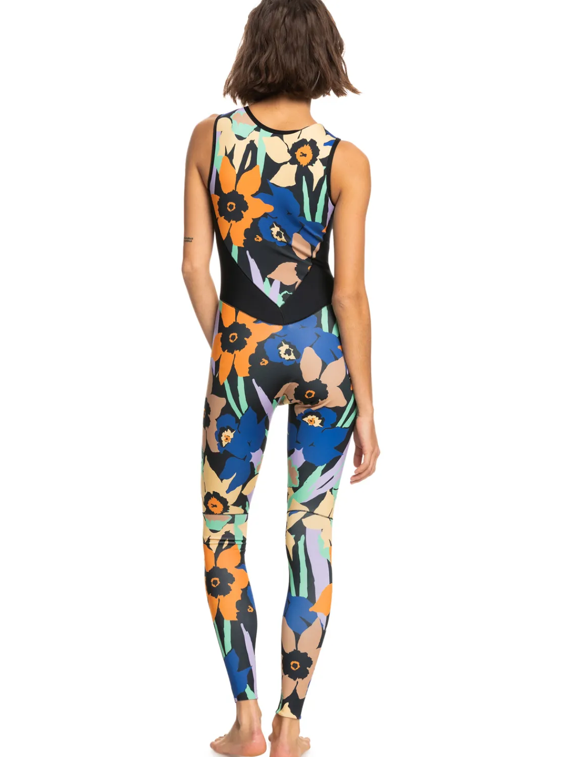 Femme Roxy 1.5Mm Current Of Cool - Springsuit Long Jane Pour Femme