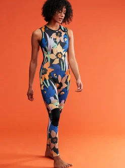 Femme Roxy 1.5Mm Current Of Cool - Springsuit Long Jane Pour Femme