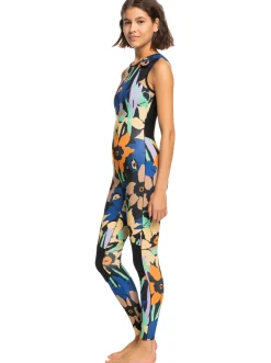 Femme Roxy 1.5Mm Current Of Cool - Springsuit Long Jane Pour Femme