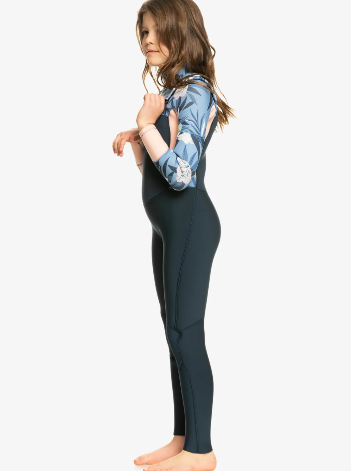 Femme Roxy 3/2Mm Swell Series - Combinaison De Surf Zip Poitrine Pour Fille 8-16 Ans