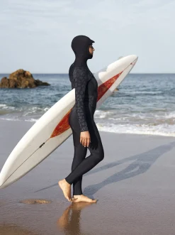 Femme Roxy 5/4/3Mm Swell Series - Combinaison De Surf A Capuche Avec Zip Poitrine Pour Femme