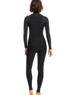 Femme Roxy 3/2Mm Swell Series - Combinaison De Surf Zip Poitrine Pour Femme
