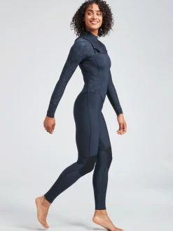 Femme Roxy 5/4/3Mm Swell Series - Combinaison De Surf Zip Poitrine Pour Femme