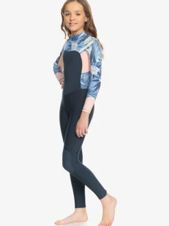 Femme Roxy 3/2Mm Swell Series - Haut En Néoprène Back Zip Pour Fille