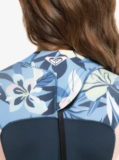 Femme Roxy 3/2Mm Swell Series - Haut En Néoprène Back Zip Pour Fille