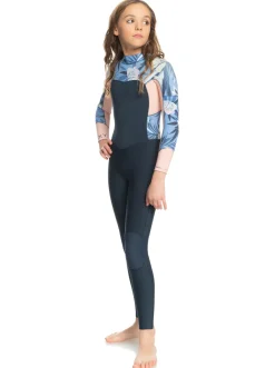 Femme Roxy 4/3Mm Swell Series - Haut En Néoprène Back Zip Pour Fille