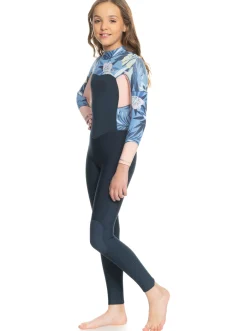 Femme Roxy 4/3Mm Swell Series - Haut En Néoprène Back Zip Pour Fille