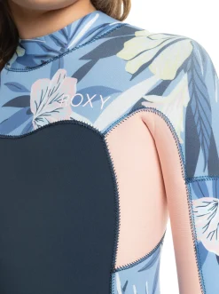 Femme Roxy 4/3Mm Swell Series - Haut En Néoprène Back Zip Pour Fille