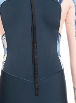 Femme Roxy 4/3Mm Swell Series - Haut En Néoprène Back Zip Pour Fille