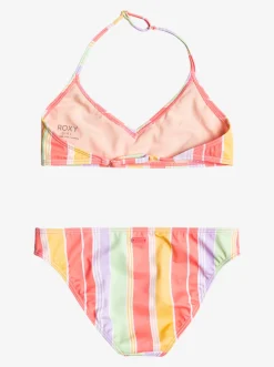 Femme Roxy Ocean Treasure - Ensemble De Bikini Soutien-Gorge Pour Filles 7-16 Ans