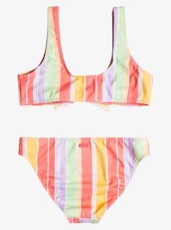 Femme Roxy Ocean Treasure - Ensemble De Bikini Bralette Pour Filles 7-16 Ans