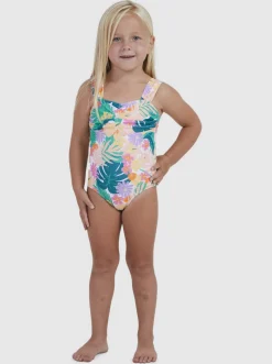 Femme Roxy Paradisiac Island - Maillot De Bain Une Piece Pour Fille 2-7 Ans