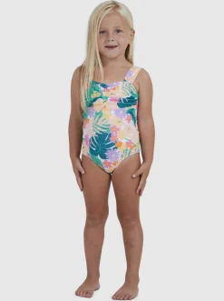 Femme Roxy Paradisiac Island - Maillot De Bain Une Piece Pour Fille 2-7 Ans