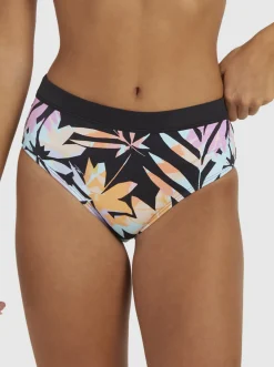 Femme Roxy Active - Bas De Bikini Taille Mi-Haute Pour Femme