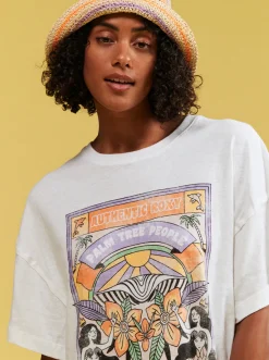Femme Roxy Sweet Sunshine - T-Shirt Oversize Pour Femme