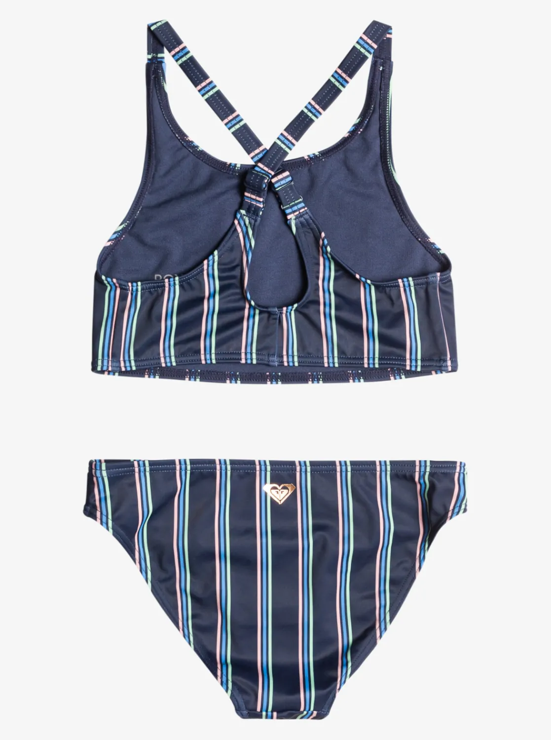Femme Roxy Swim For Days - Ensemble De Bikini Crop-Top Pour Filles 6-16 Ans