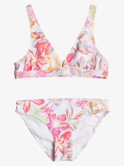 Femme Roxy Tropical Time - Ensemble De Bikini Allonge Pour Filles 7-16 Ans
