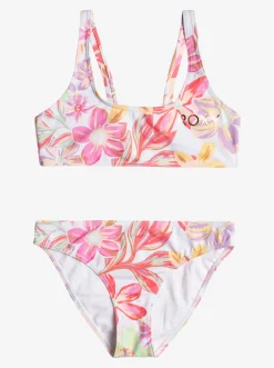 Femme Roxy Tropical Time - Ensemble De Bikini Bralette Pour Filles 7-16 Ans