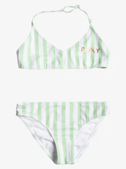 Femme Roxy Tropical Time - Ensemble De Bikini Triangle Pour Filles 7-16 Ans